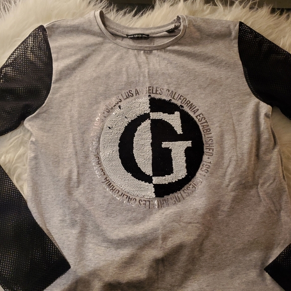 Guess sequin shirt - Picture 1 of 6
